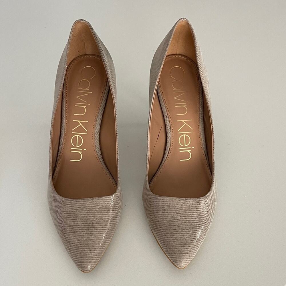Calvin Klein High Heel Pumps Beige 3.5” Heel HeightShoes